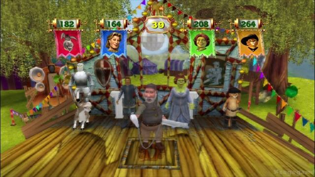 Shrek's Carnival Craze Full Gameplay Walkthrough (Longplay) смотреть онлайн