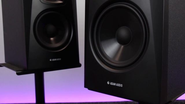 Adam T Series T5V & T7V Active Nearfield Studio Monitors - Features & Review смотреть онлайн