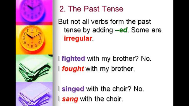 Verb Tenses I: Present, Past, Future, Verb Phrases, Irregular Verbs (Monti) смотреть онлайн