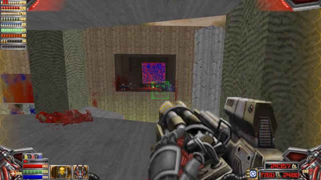 Doom - Guncaster V3.5 Maps Of Chaos (Doom2 Slaughtermap Addition) Teach Demons To Be Useful