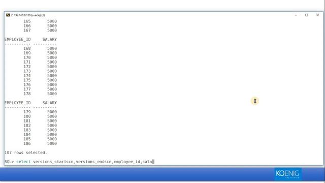 Oracle recover table смотреть онлайн