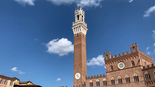Piazza Del Campo, Siena, Tuscany, Italy 2019 смотреть онлайн