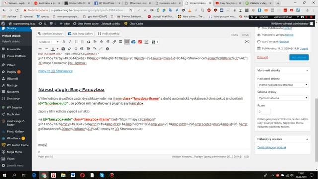 Návod Wordpress plugin Easy fancybox , příkaz iframe a autopopup смотреть онлайн