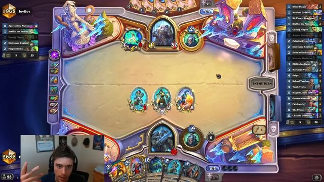 Plague DK is SO MUCH FUN - Legend to Rank 1 - Hearthstone смотреть онлайн
