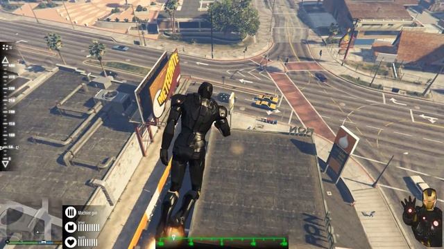 Iron Man Marvel Mod GTA 5 - ГТА 5 моды - установка и обзор мода