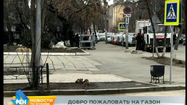 Народный корреспондент: шёл, шёл и... пришёл на газон смотреть онлайн