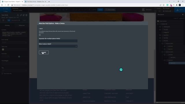 Create a custom post, taxonomy, custom fields using Meta Box & use Oxygen Builder for the templates смотреть онлайн