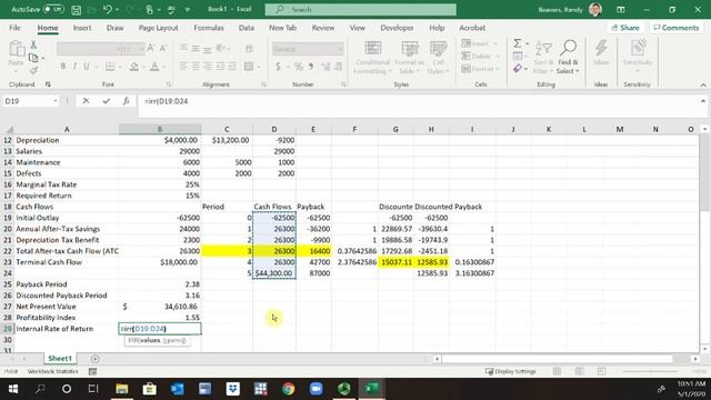 NPV, PI, IRR, & MIRR смотреть онлайн