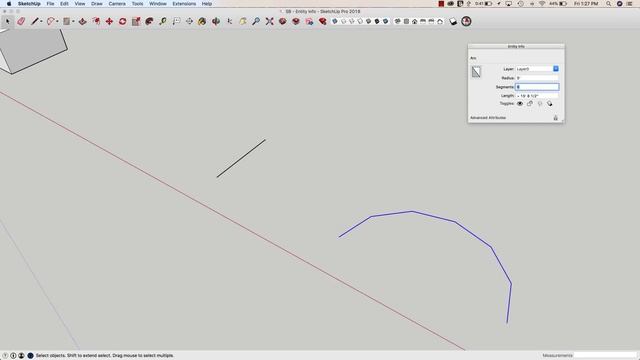 Entity Info Window in SketchUp - Skill Builder смотреть онлайн