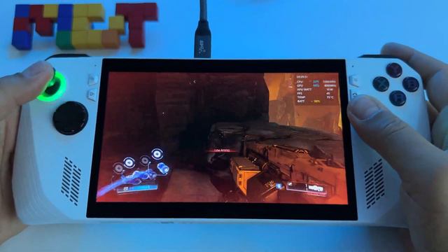 DOOM 2016 is amazing on Asus Rog ALLY, 1080p, Vulkan high graphics смотреть онлайн