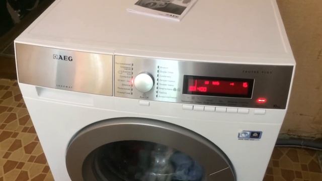 Aeg стиральная машина AEG L58405 FL