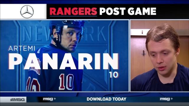 Артемий Панарин после игры с Коламбус Блю Джекетс | 29.02.2024 смотреть онлайн