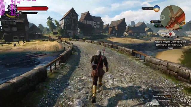 Тест FPS The Witcher 3 gtx770 + amd fx8320(4.4GHz) смотреть онлайн
