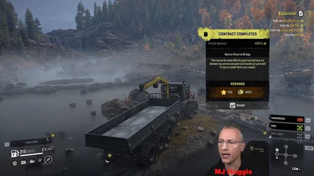 Snowrunner Ep 329 Nature Reserve Bridge смотреть онлайн