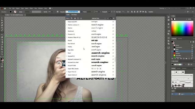 How I created my thumbnail in Adobe Illustrator || (google alternatives) смотреть онлайн