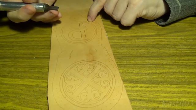 Монетница из кожи. Coin purse. Часть 1 смотреть онлайн