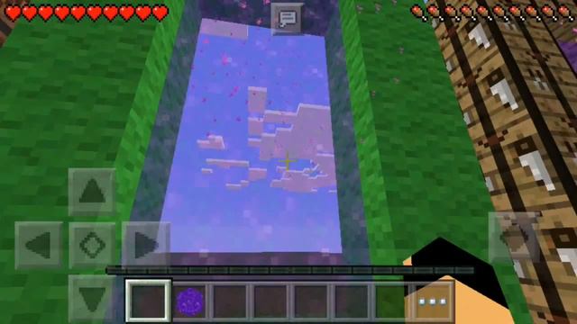 КАК ПОСТРОИТЬ ПОРТАЛ ИЗ ЛЮБОГО БЛОКА в Minecraft PE 1.1.0 смотреть онлайн