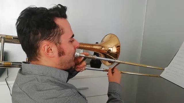 Stefano musica ( Perfect - Ed SHEERAN) trombon cover смотреть онлайн
