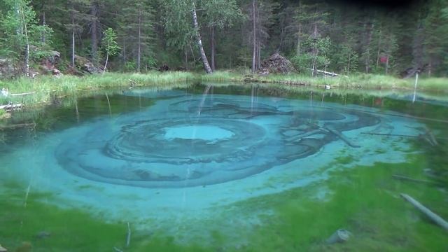 Купание в ледяной воде сказочного озера Алтая смотреть онлайн
