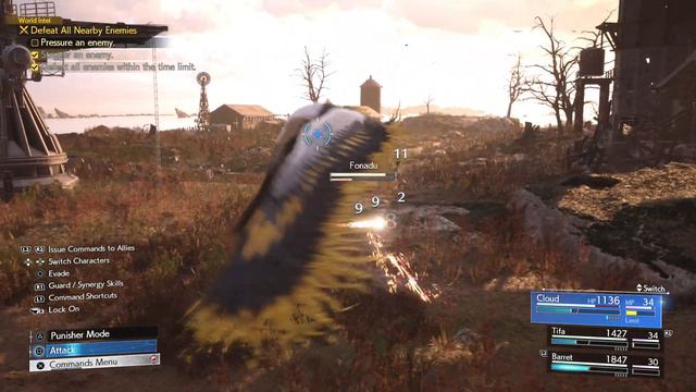 How To Defeat Fiend Sighting 2 Cocophonic Corvid - All 3 Combat Objectives - FF7 Rebirth смотреть онлайн