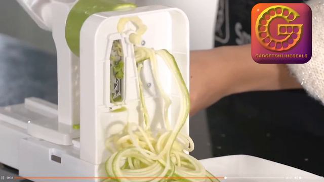 Vegetable Spiralizer Spiral Vegetable Slicer Noodler Maker смотреть онлайн