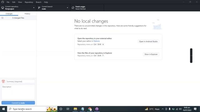 Configure First Git project using GitHub Desktop | Gitlab смотреть онлайн