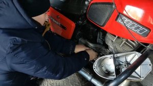 Замена цепи ИЖ ПЛАНЕТА 5