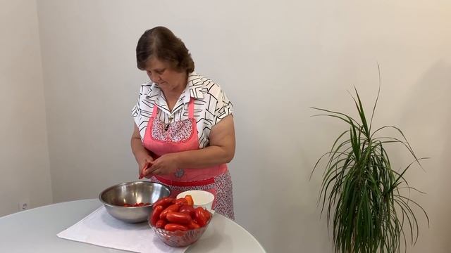 Такого вы ещё никогда не пробовали. Очень вкусная заготовка на зиму.