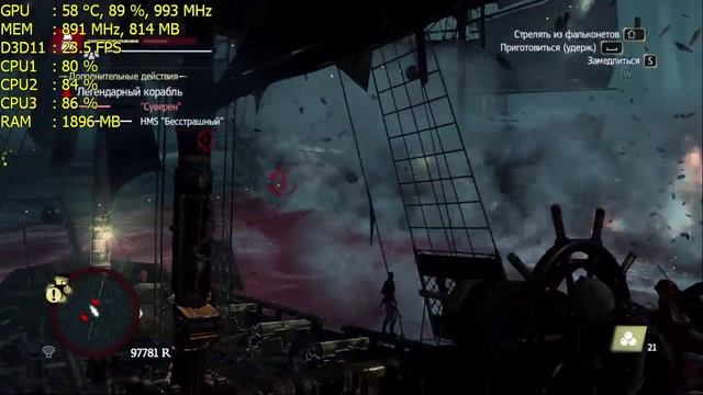 Assassin's Creed 4 Athlon ii x3 445 Gt 740 (768p) смотреть онлайн