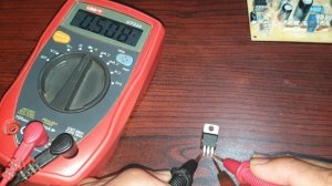 how to check L7812 CV