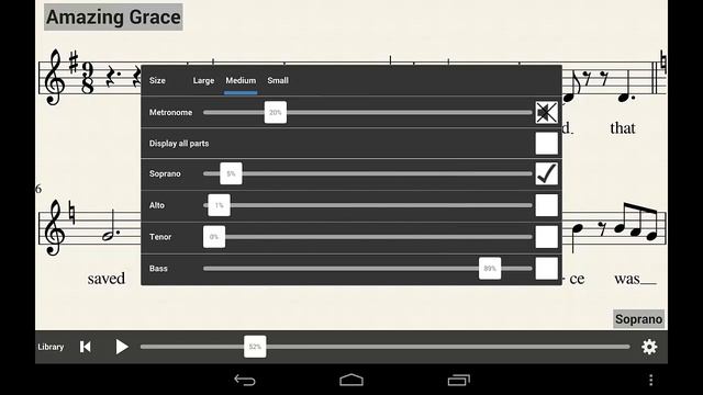 MuseScore Player - Mixer, tempo, metronome смотреть онлайн