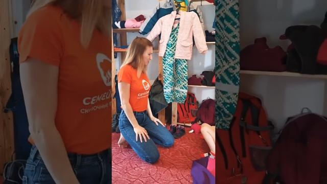 Как одевается наша дочь в походах зимой? смотреть онлайн