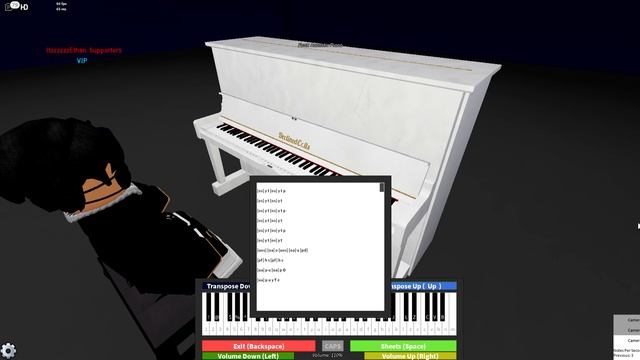 Roblox piano sheets C418 Haggstrom смотреть онлайн