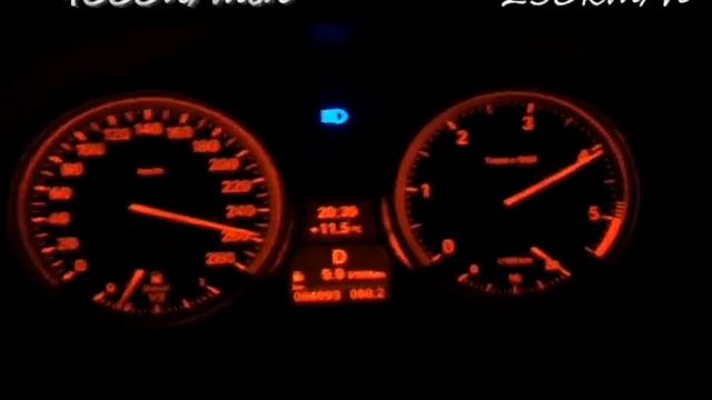 BMW E90 335d Acceleration 0-300km/h,powerded By PROFITUNING 350HP+ 700Nm