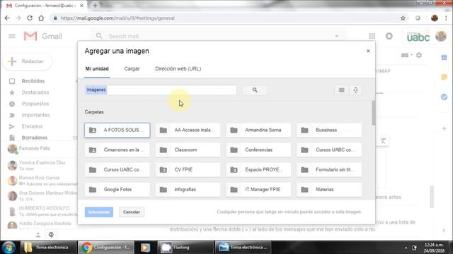 Firma electrónica en correo gmail - configuración de imagen смотреть онлайн