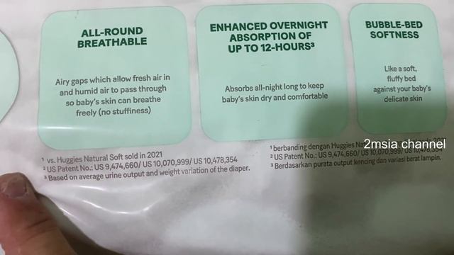 Lampin Seluar Bayi Selesa Huggies AirSoft Pants Unboxing Comfort Baby Diaper With 2 Layer Leg Guard смотреть онлайн