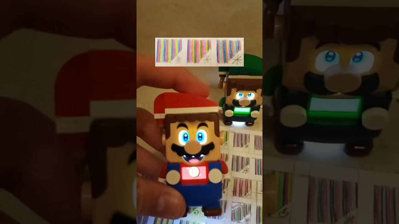 Boss Barcode From Winter Lego Super Mario Sets 2023 with Luigi in my action bricks catalog #shrots смотреть онлайн