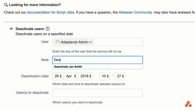 ScriptRunner for Bitbucket | How to automatically deactivate a Bitbucket user using Script Jobs смотреть онлайн