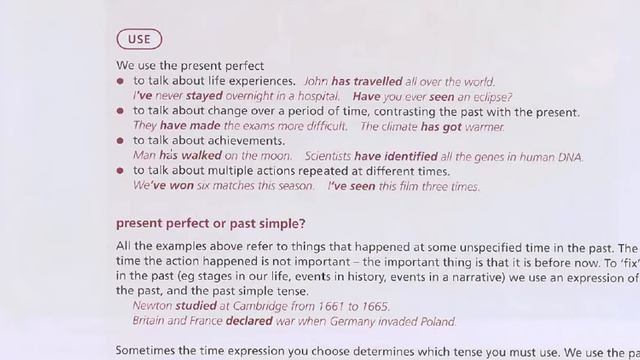 14 Present perfect simple смотреть онлайн