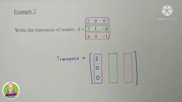MATRICES | Transpose of a matrix смотреть онлайн