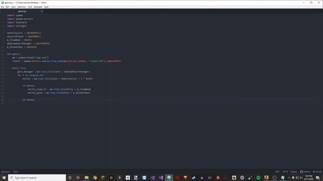 Coding a CS:GO Glow Cheat from Scratch - in Python! смотреть онлайн