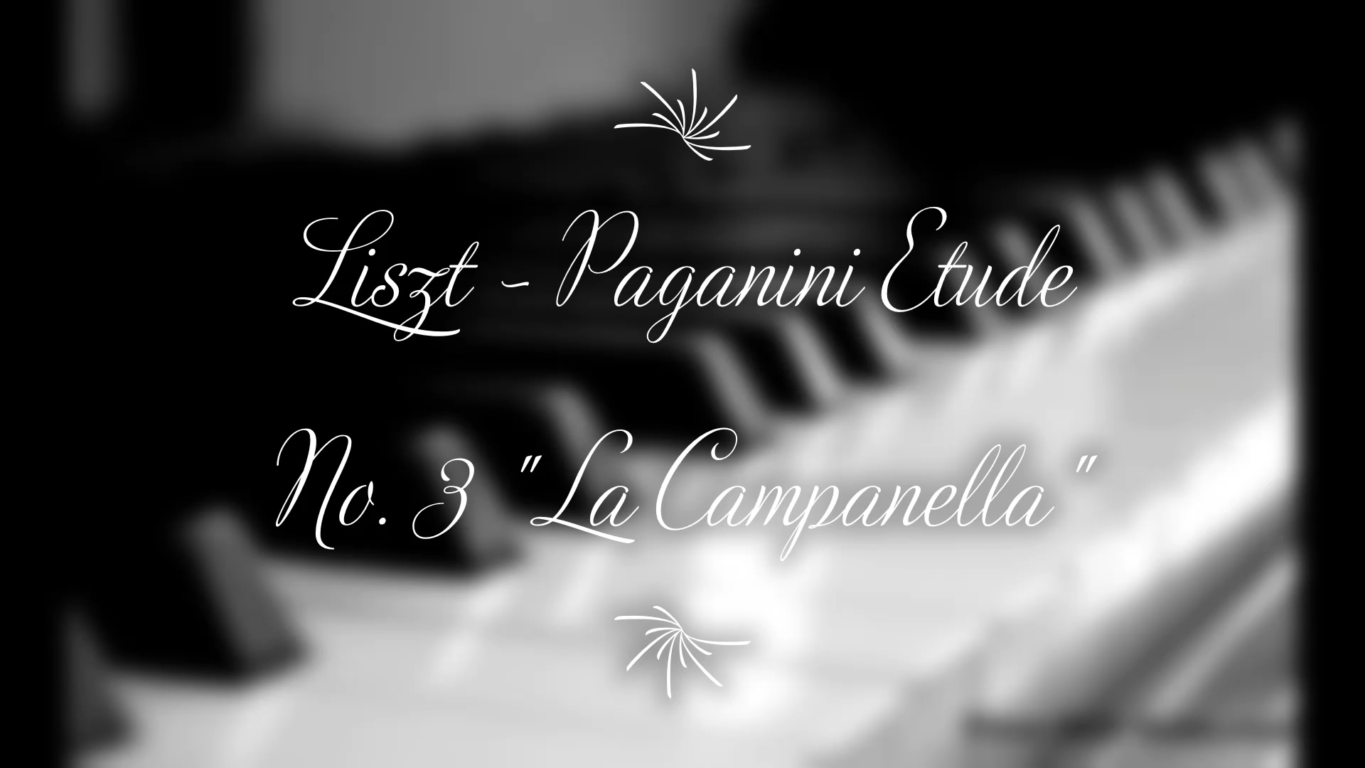 Liszt - Paganini Etude No. 3 "La Campanella" Piano Tutorial Synthesia (Sheet Music + midi)