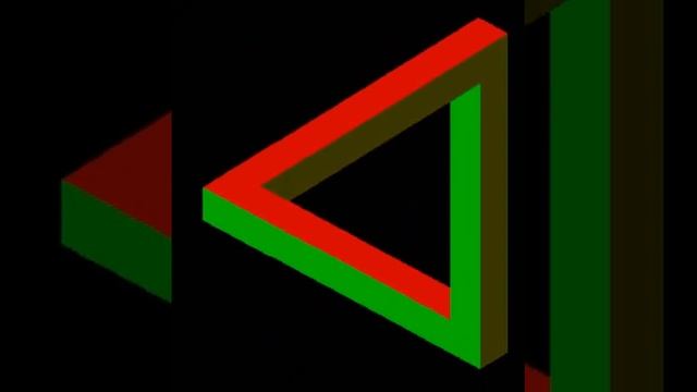 3D Animation of M C Escher Penrose Triangle смотреть онлайн