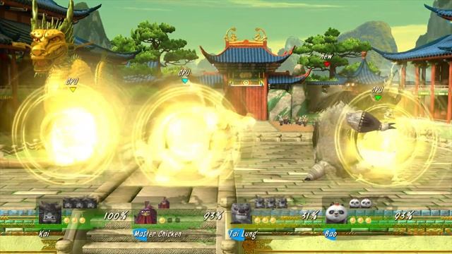 Kung Fu Panda: Showdown of Legendary Legends...kai, master chicken, tai lung, bao смотреть онлайн