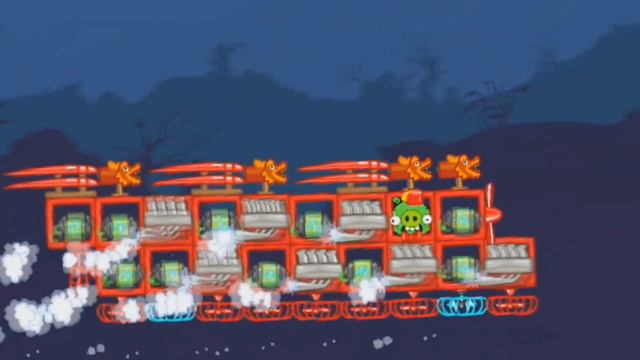 HOVER TRAIN! - Bad Piggies Inventions смотреть онлайн
