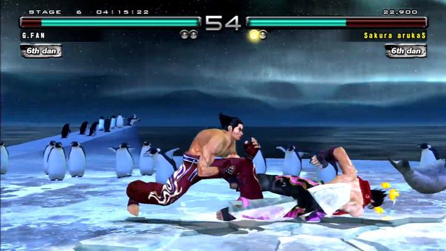 Tekken 5 Dark Resurrection PS3 Kazuya Ghost Battle part8 смотреть онлайн