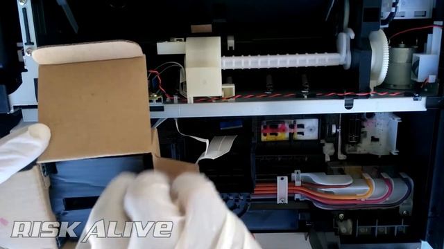 Replace Print Head Epson L1110 With a New Part смотреть онлайн