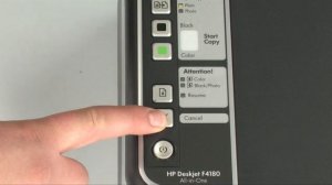 Fixing a Paper Jam | HP Deskjet F4180 All-in-One Printer | HP