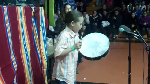 Yo, This kid can rock a Hand Drum! Niizhoo Sullivan﻿ смотреть онлайн