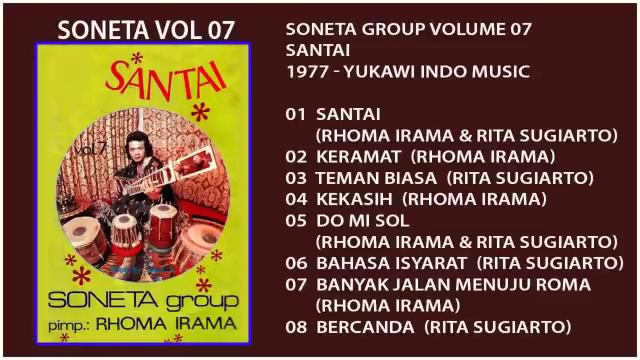 SONETA VOLUME 07 FULL ALBUM ORIGINAL (LAGU LAWAS) смотреть онлайн